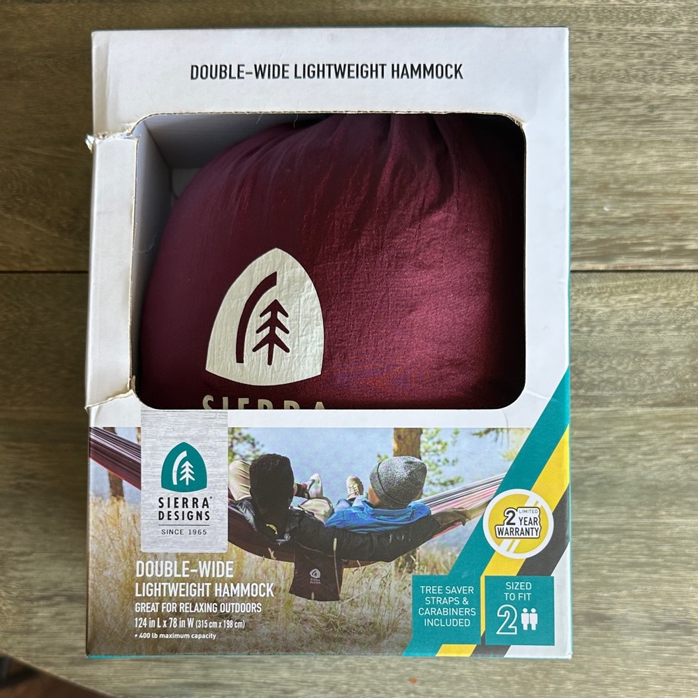 Sierra Designs Double-Wide Lightweight Hammock